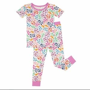 Little Sleepies Rainbow Leopard PJ Set 3T